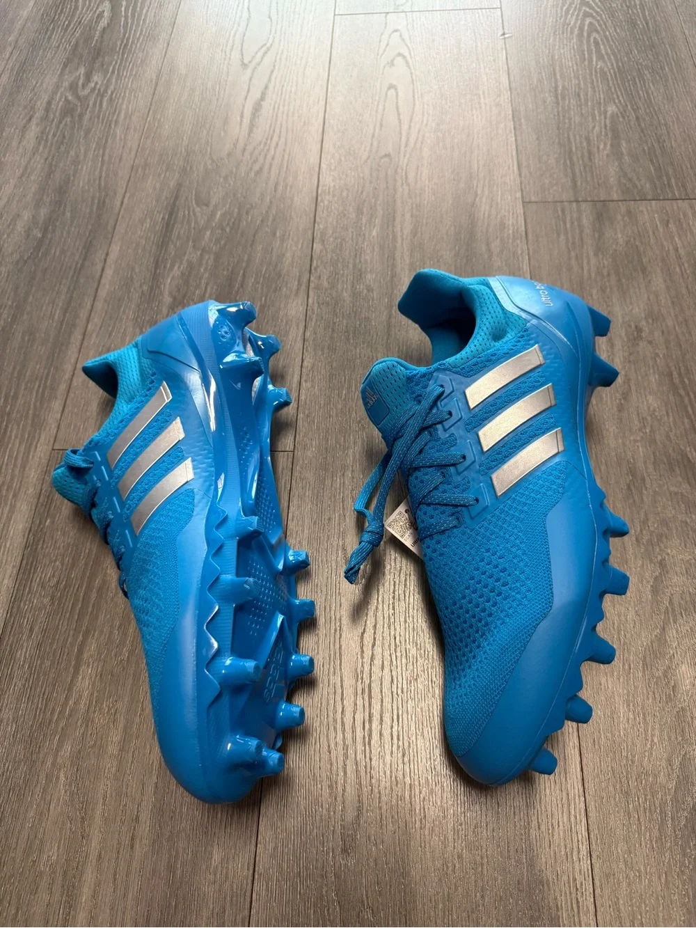New Adidas Ultraboost Cleat Men's Size 15 Blue Football Cleats JP7412 New